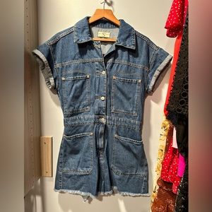 Free people coverall shorts